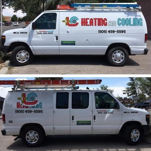 An Air Dynamics of Tulsa technician demonstrating AC Repair work.